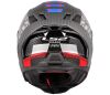 LS2 FF807 DRAGON CARBON-6K TRAX racing helma modrá/červená vel.M